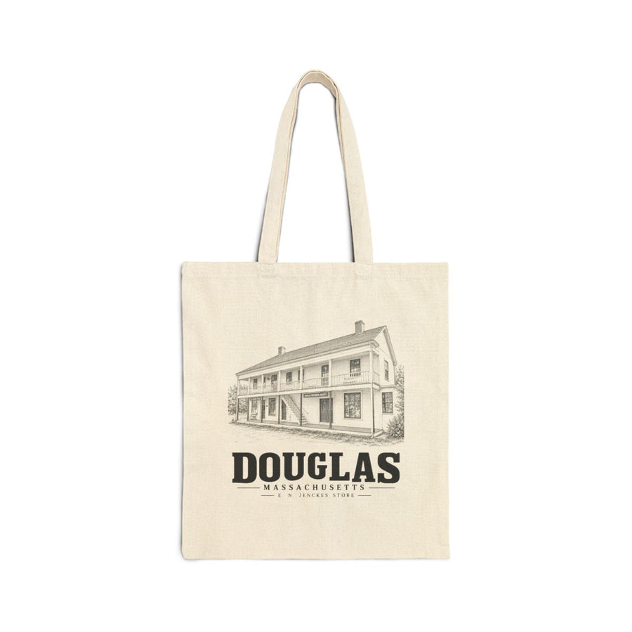 Douglas E. N. Jenckes Store Heavy Canvas Tote - Natural - front product view