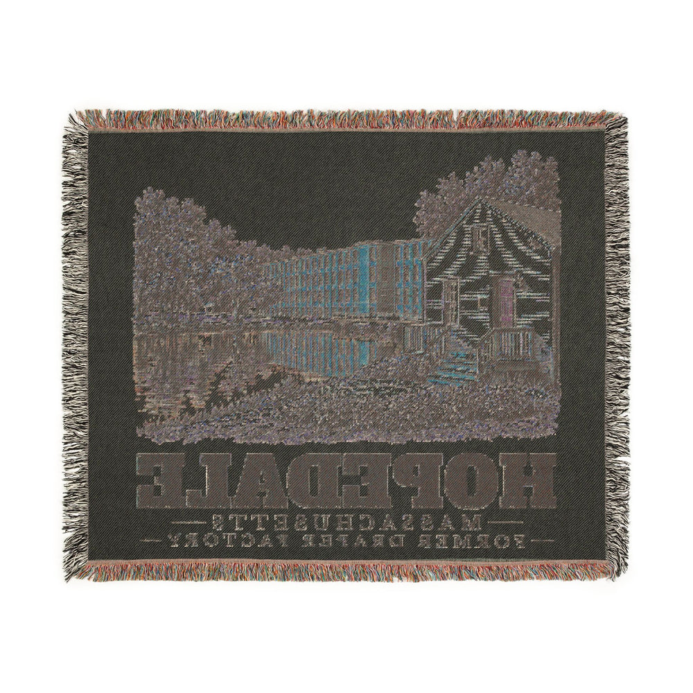 Former Draper Factory — Hopedale, Massachusetts woven blanket, product view 3