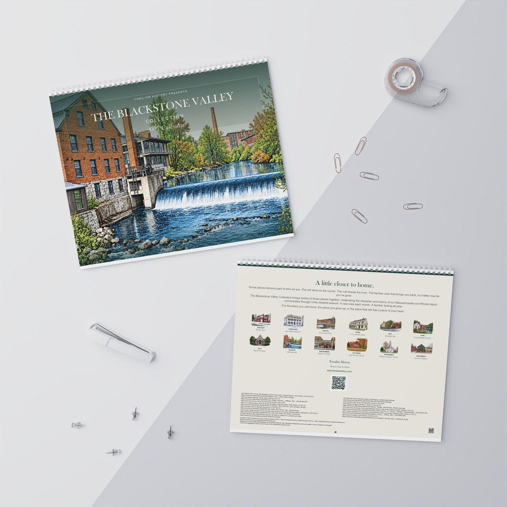 The Blackstone Valley Collection — 2027 Wall Calendar