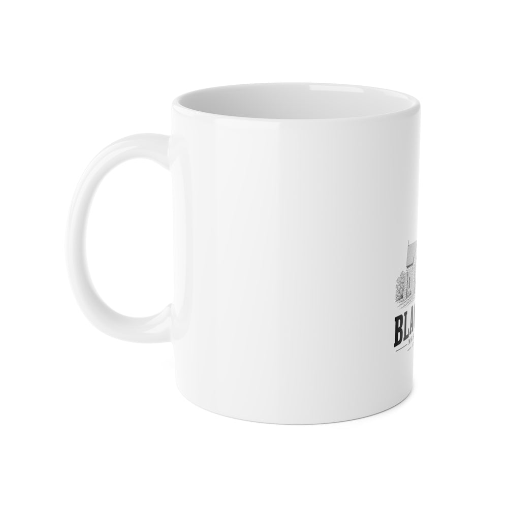 Blackstone St. Paul's Church 11 oz Ceramic Mug in White — left view