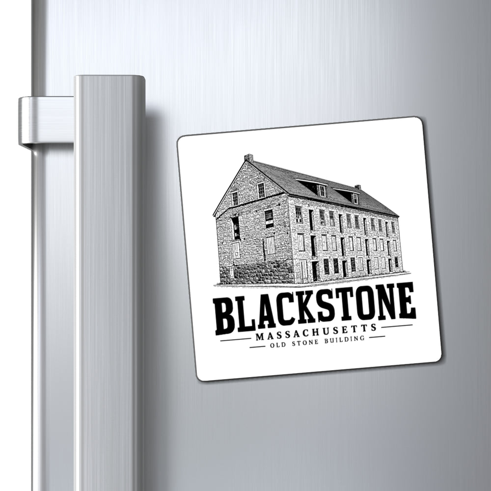 Blackstone Old Stone Building 4 in Magnet in White — context view