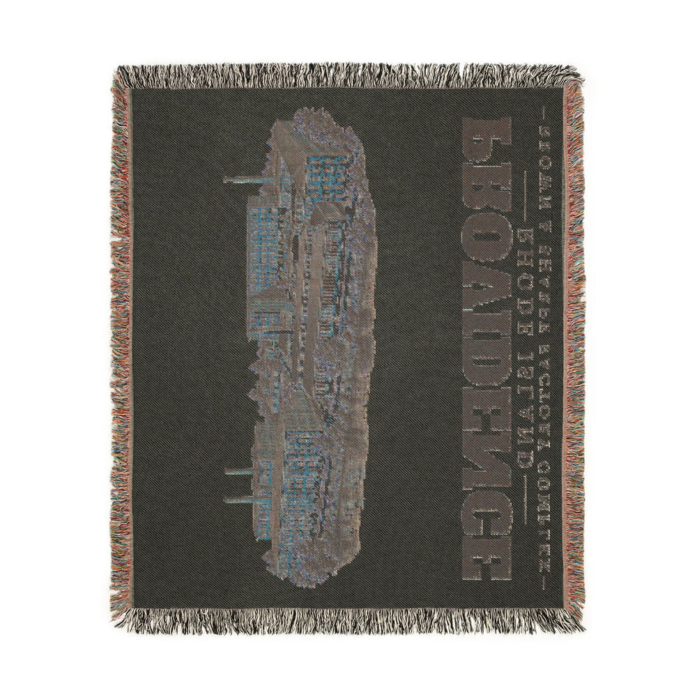 Brown & Sharpe Factory Complex — Providence, Rhode Island woven blanket, product view 4