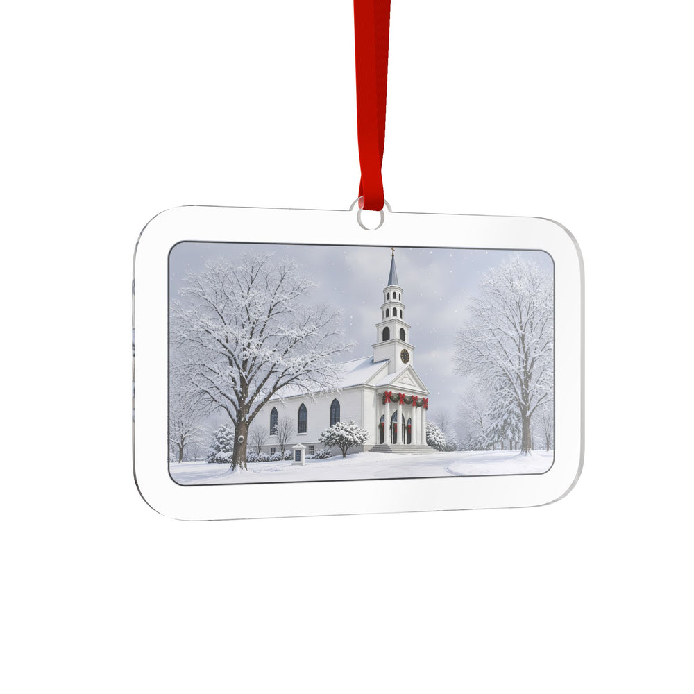 First Congregational Church — Sutton, MA Christmas Ornament