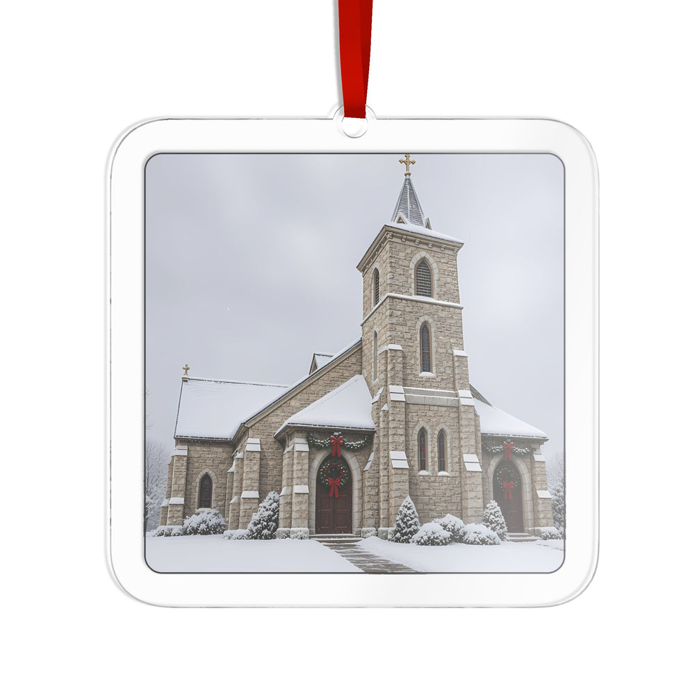 St. Paul's Church — Blackstone, MA Christmas Ornament
