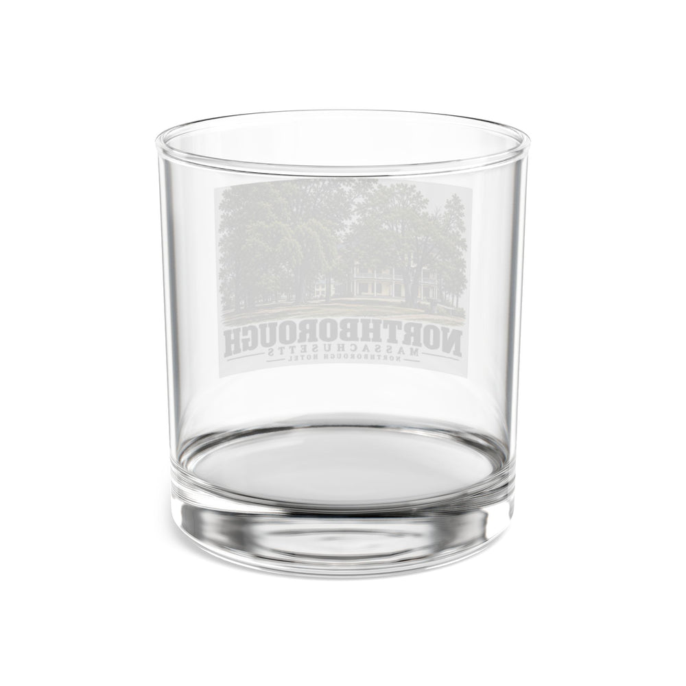 Illustrated Northborough Hotel in Northborough on rocks glass