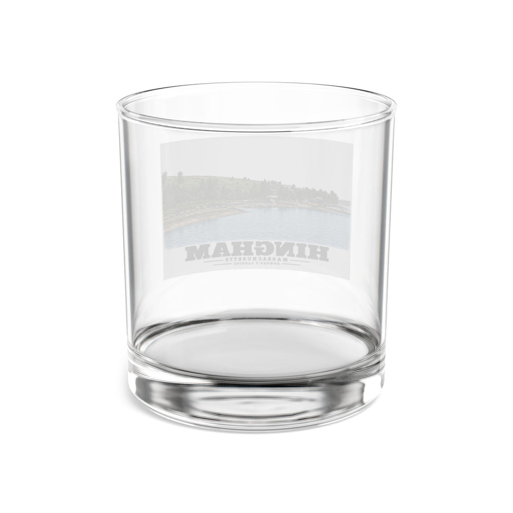 Shore near Downer's Landing 10 oz Rocks Glass - Boston Harbor