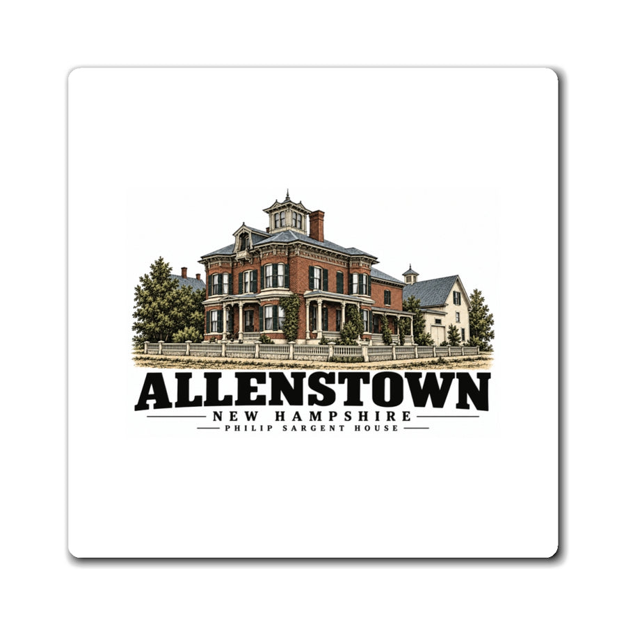 Allenstown Philip Sargent brick residence 4 in Magnet - Merrimack Valley Goods