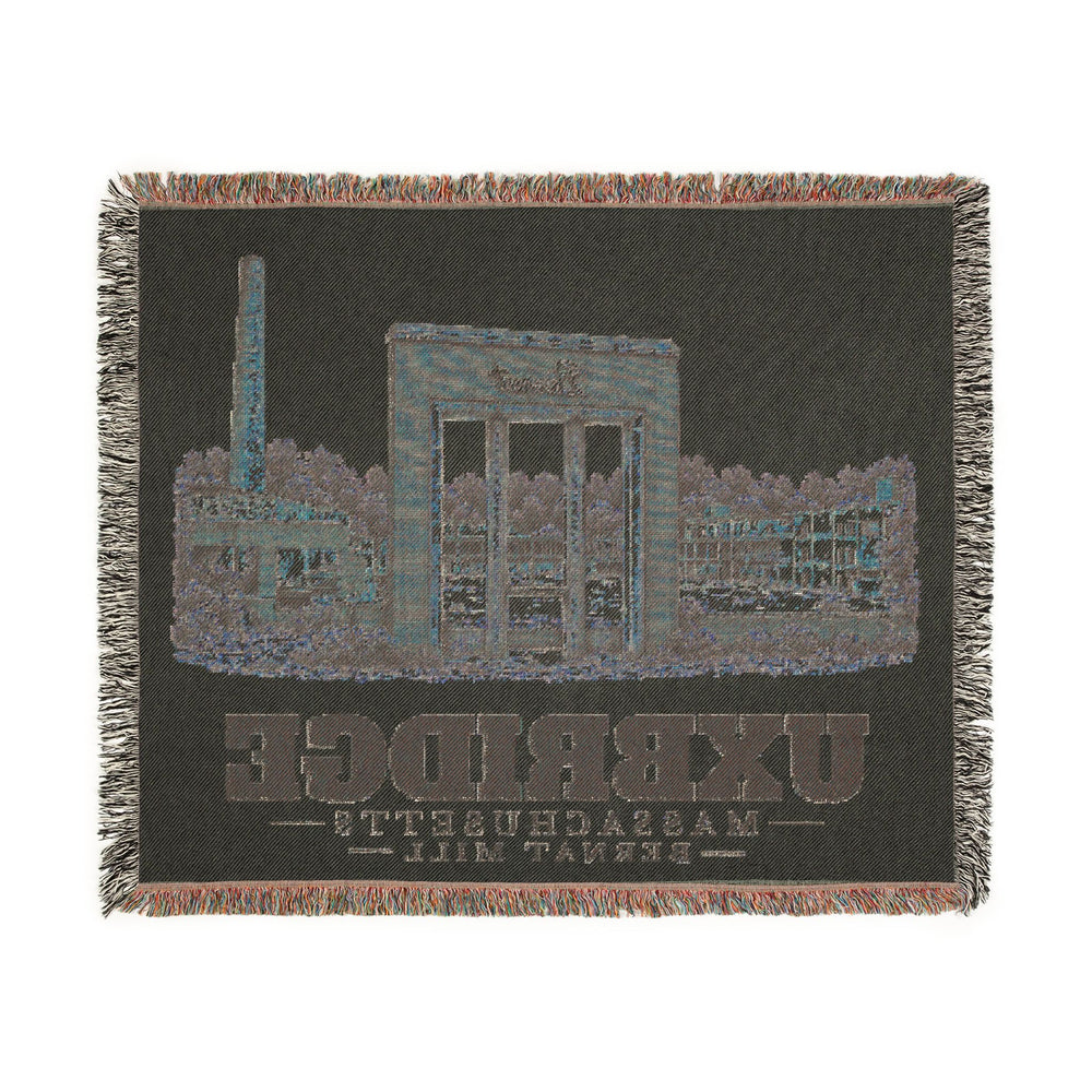 Bernat Mill — Uxbridge, Massachusetts woven blanket, product view 3