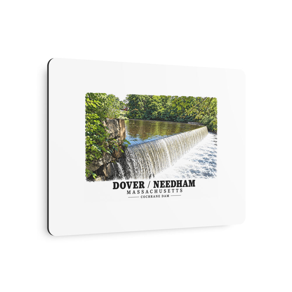 Dam on the Charles River, Dover MA.jpg 7 × 5 in Horizontal Metal Wall Art - Charles River