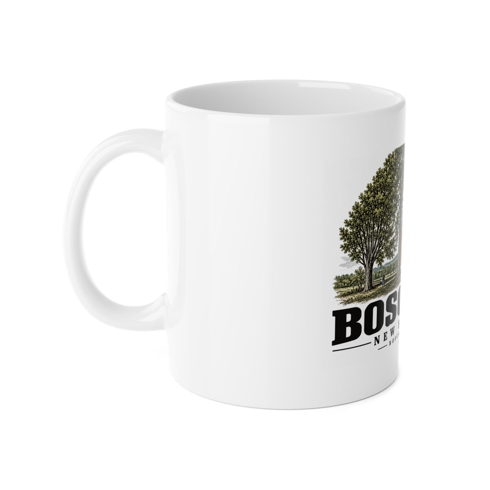 Boscawen Boscawen Academy 11 oz White Ceramic Mug - Merrimack Valley Goods