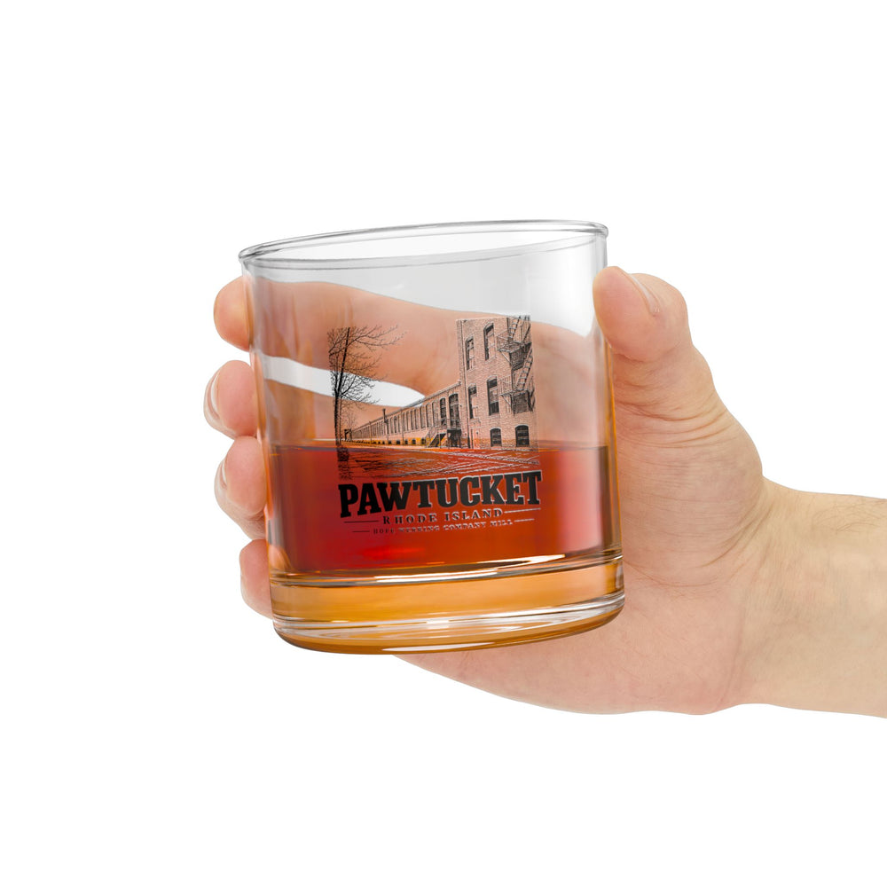 Pawtucket Hope Webbing Company Mill 10 oz Rocks Glass