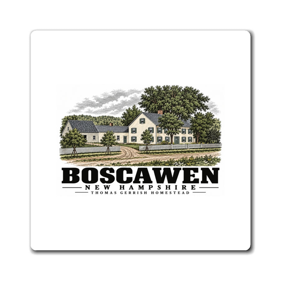 Boscawen Deacon Thomas Gerrish residence and attached farm buildings 4 in Magnet - Merrimack Valley Goods