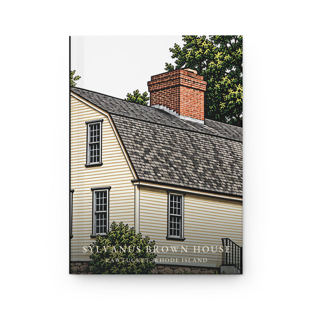 Pawtucket Sylvanus Brown House journal, front cover