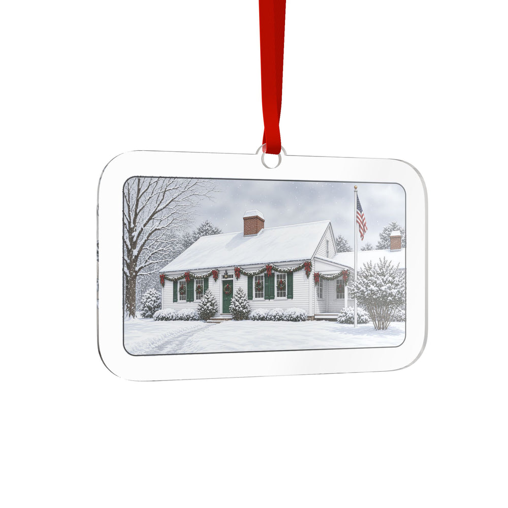 Clara Barton Birthplace — Oxford, MA Christmas Ornament