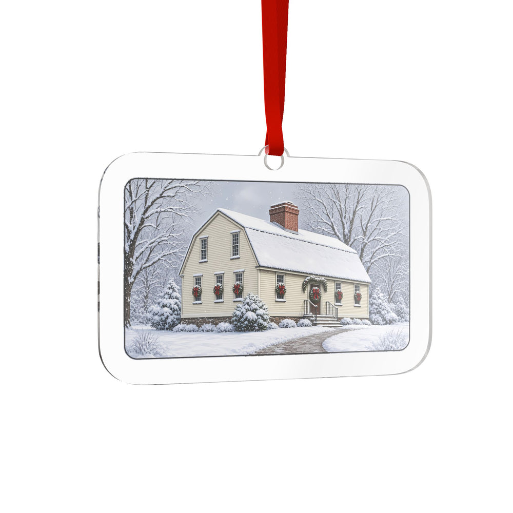 Sylvanus Brown House — Pawtucket, RI Christmas Ornament
