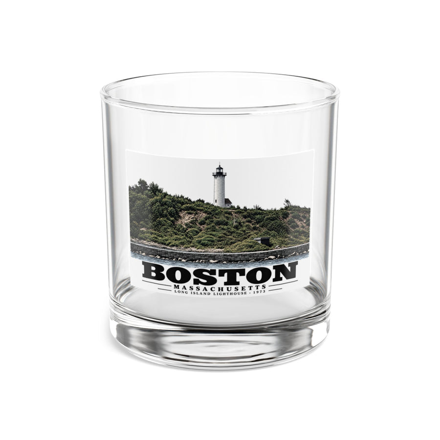 Long Island Lighthouse 10 oz Rocks Glass - Boston Harbor
