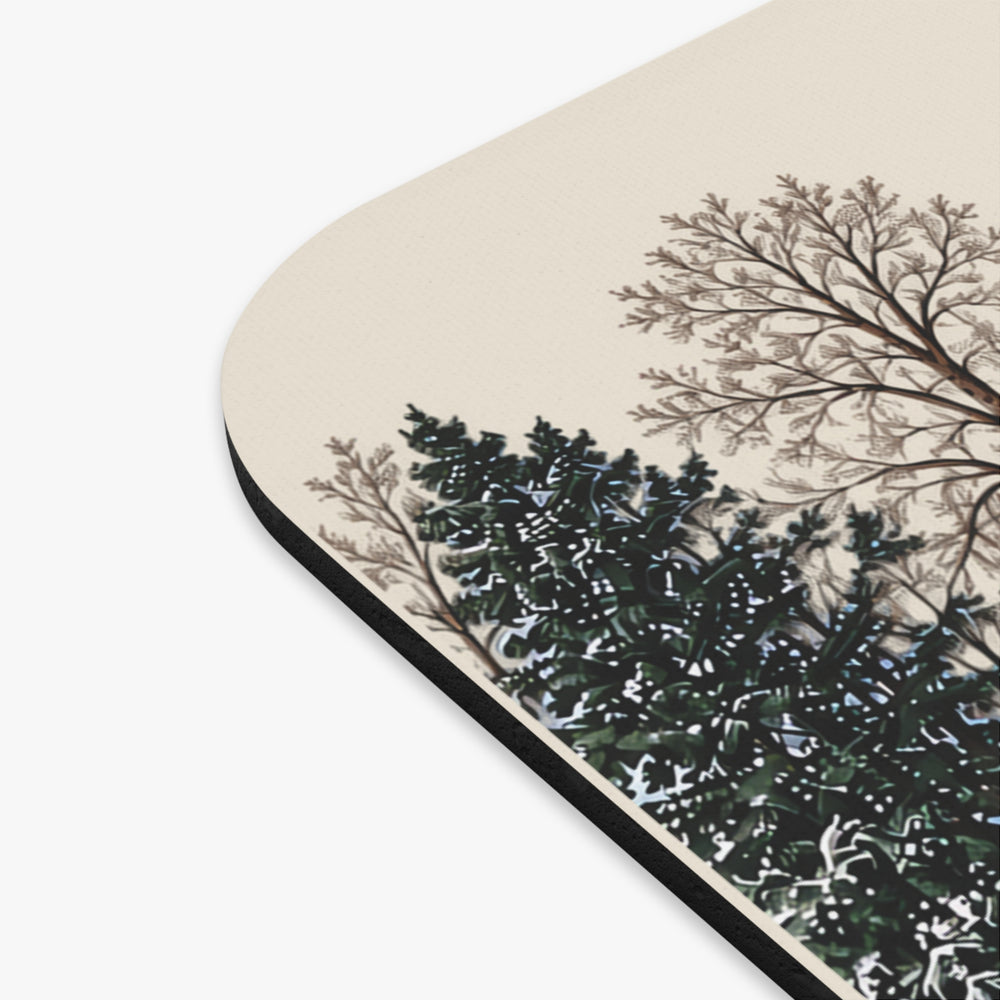 Sutton Waters Farm mouse pad mockup showing the full illustrated print