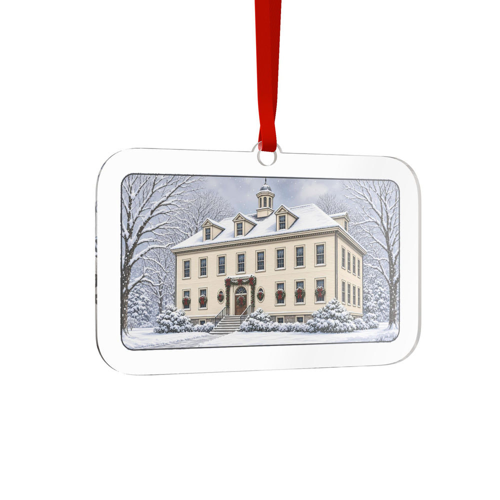 Blanchard School — Uxbridge, MA Christmas Ornament