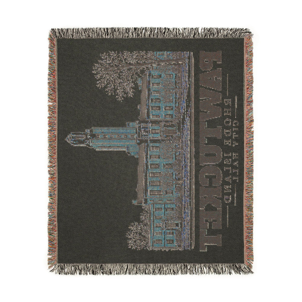 City Hall — Pawtucket, Rhode Island woven blanket, product view 4