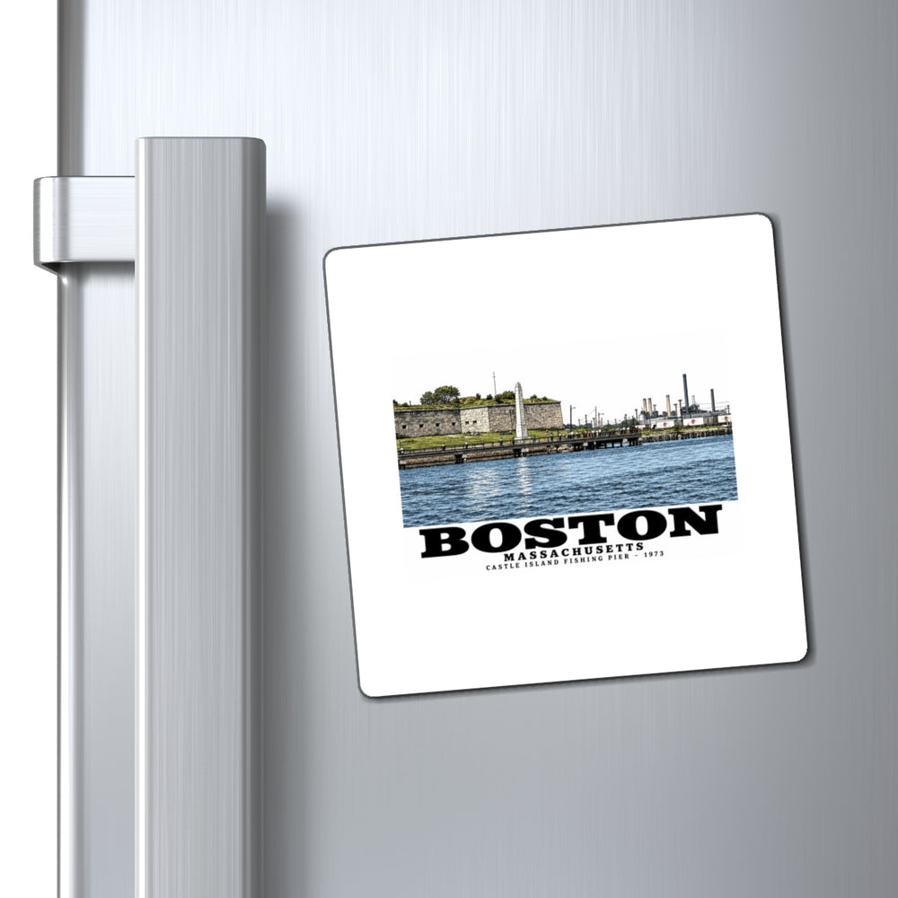 Castle Island, includes Fishing Pier 4 in Magnet - Boston Harbor
