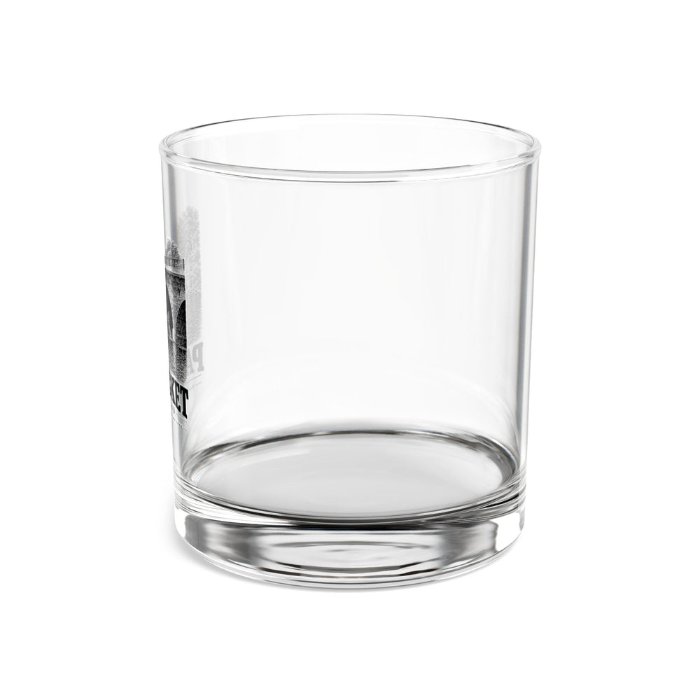 Pawtucket Main Street Stone-Arch Bridge and Falls 10 oz Rocks Glass