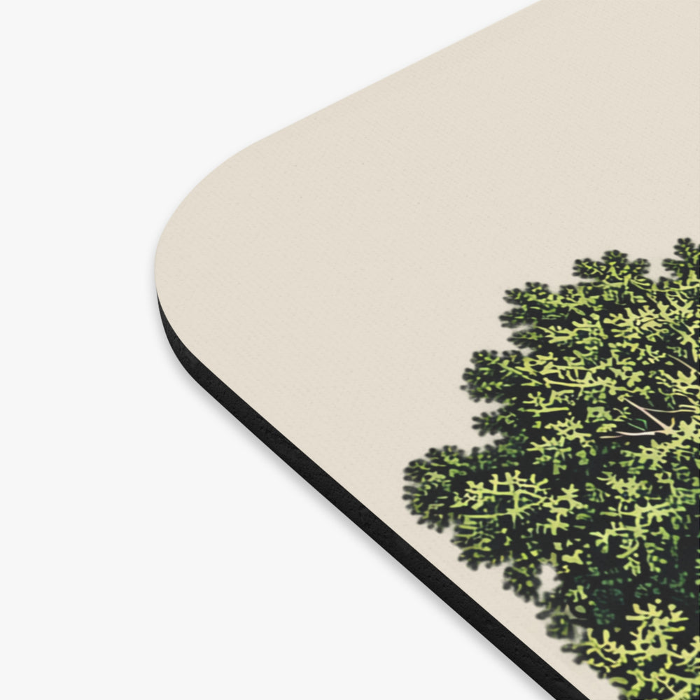 Cumberland Ashton Mill & Village mouse pad mockup showing the full illustrated print