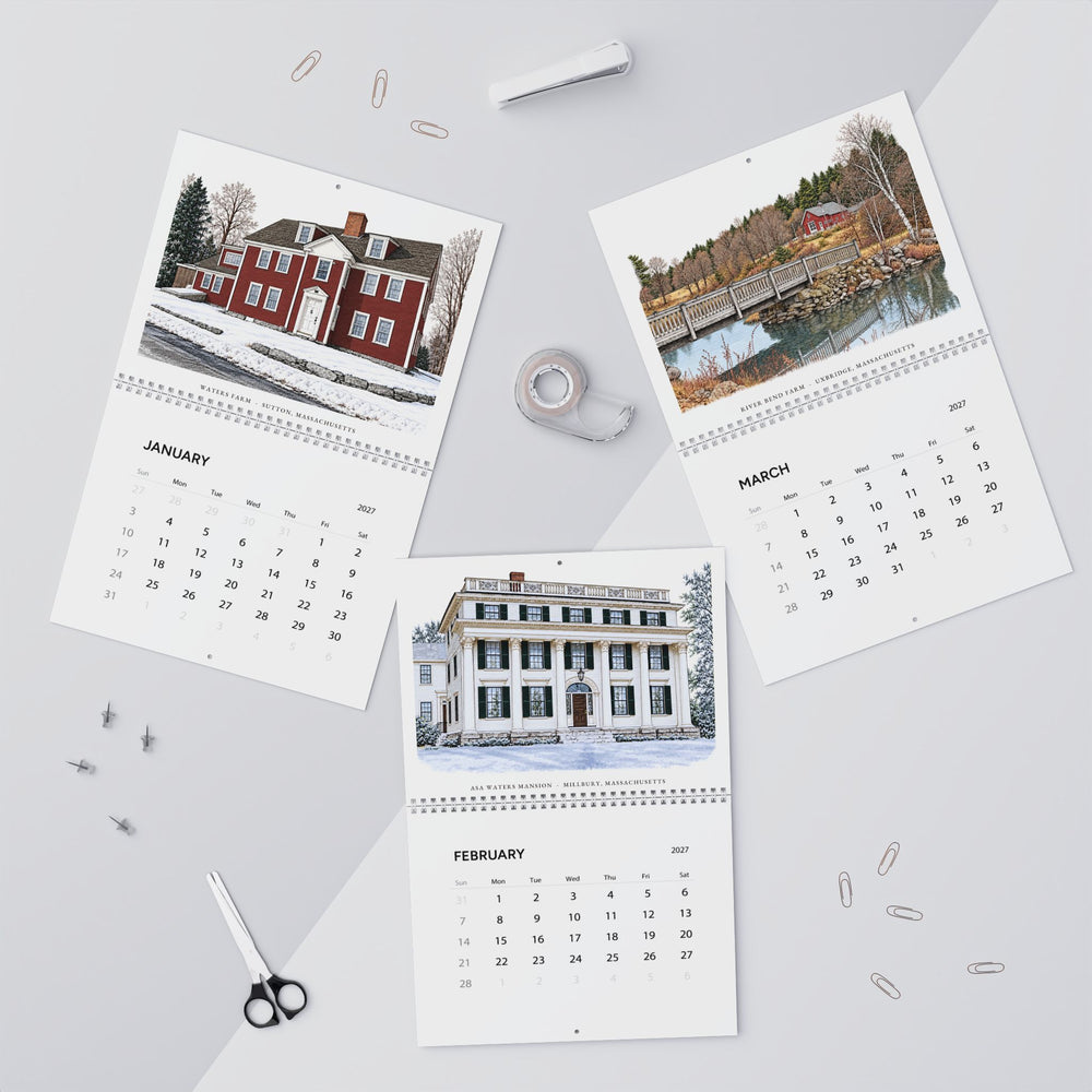 The Blackstone Valley Collection — 2027 Wall Calendar