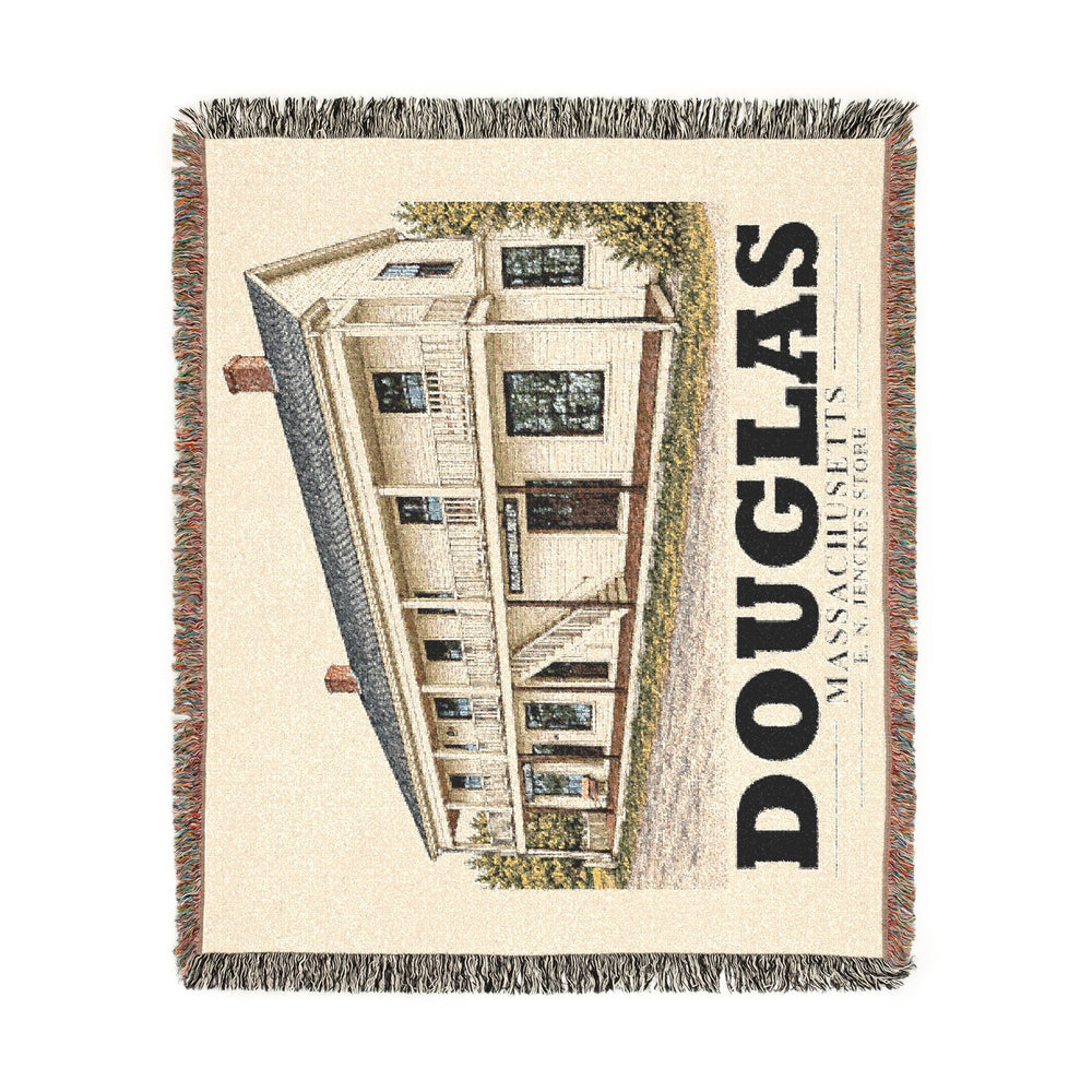 E. N. Jenckes Store — Douglas, Massachusetts Woven Blanket