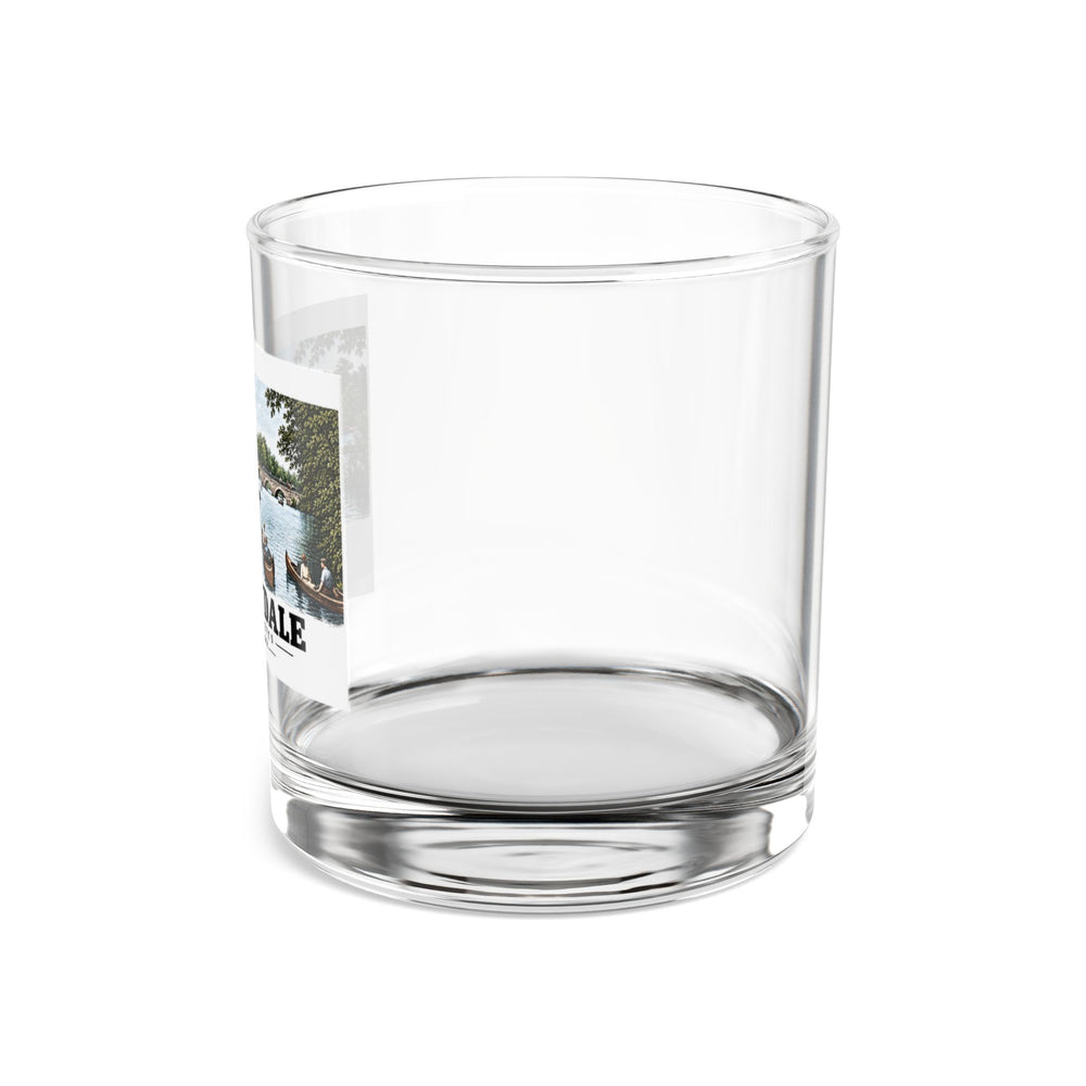 Weston Bridge, Auburndale, Mass. 10 oz Rocks Glass - Charles River