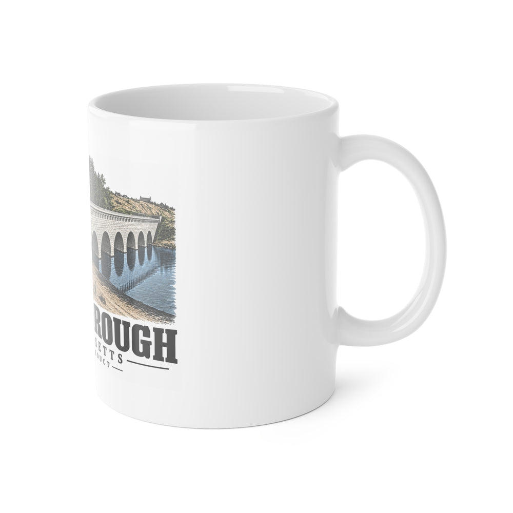 AVG Northborough Assabet Aqueduct 11 oz White Ceramic Mug