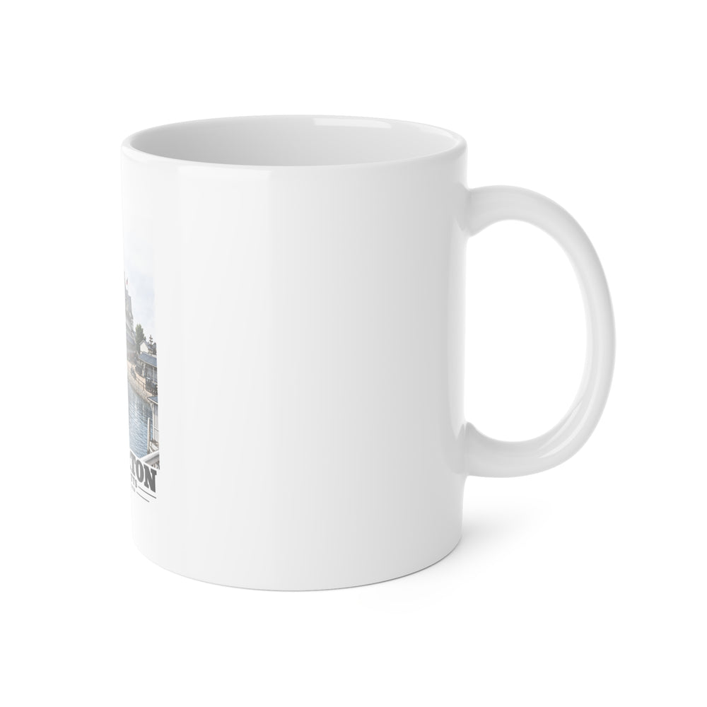 Hotel Pemberton, Nantasket 11 oz White Ceramic Mug - Boston Harbor