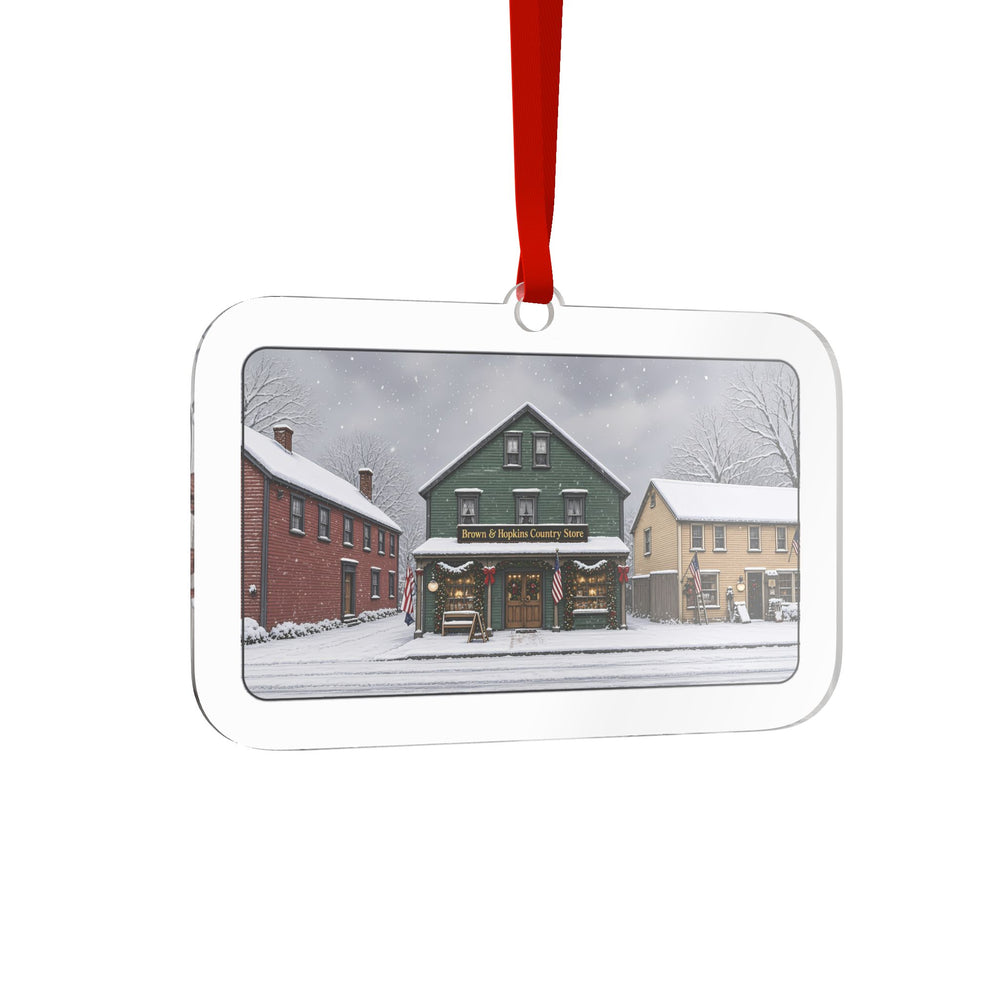 Brown & Hopkins Country Store, Chepachet — Glocester, RI Christmas Ornament