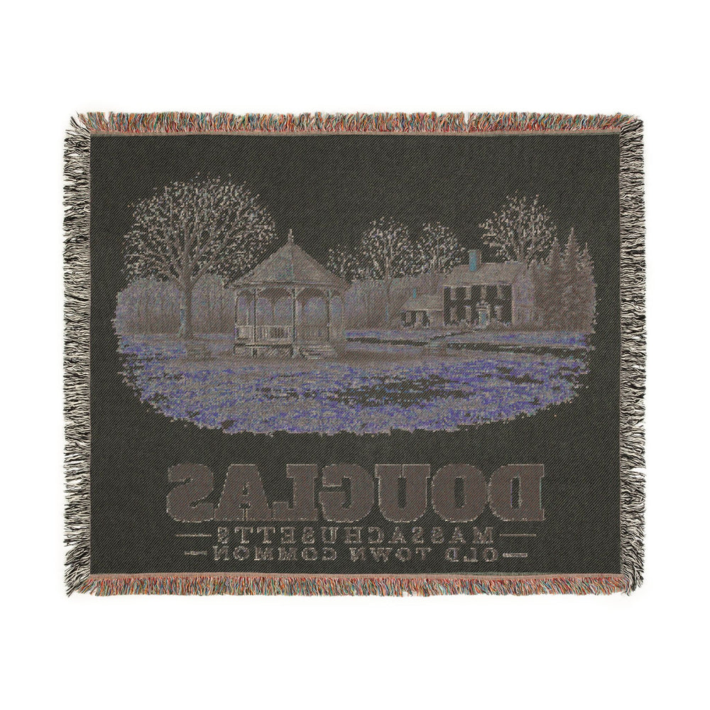 Old Town Common — Douglas, Massachusetts woven blanket, product view 3