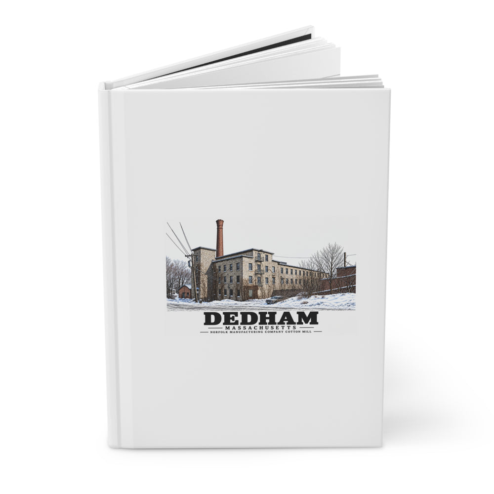 Dedham Norfolk Manufacturing Company Cotton Mill Matte Hardcover Journal — Charles River Goods