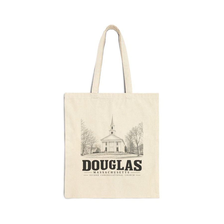 Douglas Second Congregational Church Heavy Canvas Tote - Natural - front product view