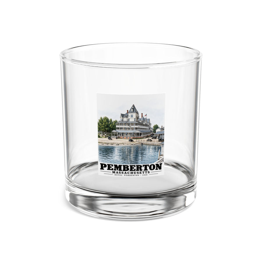 Hotel Pemberton, Nantasket 10 oz Rocks Glass - Boston Harbor