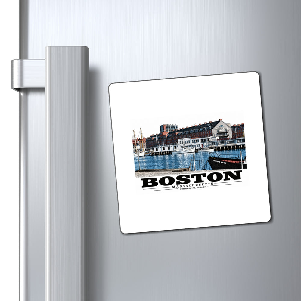 Commercial Wharf from Long Wharf 4 in Magnet - Boston Harbor