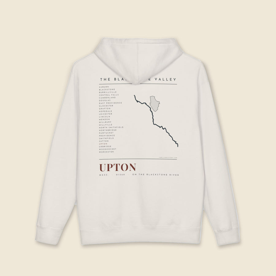 Upton River Map Hoodie