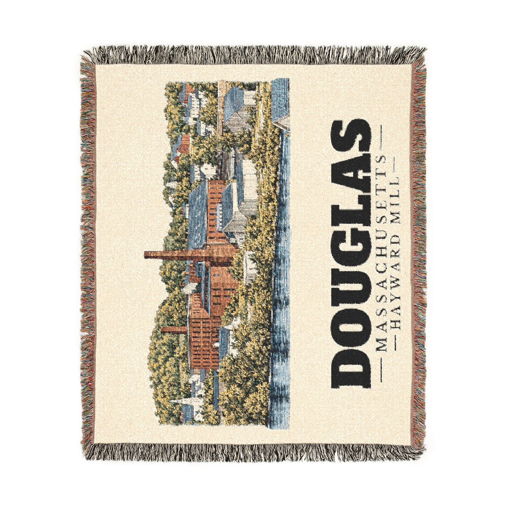 Hayward Mill — Douglas, Massachusetts woven blanket, product view 2
