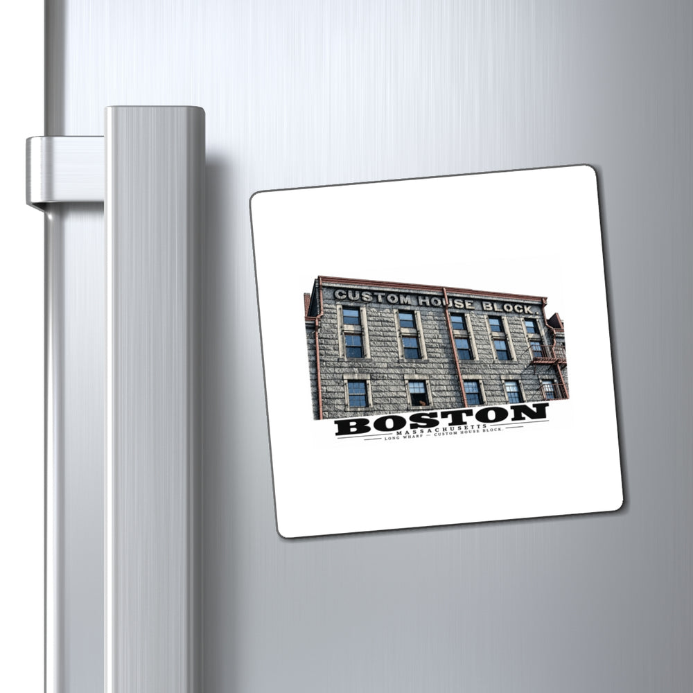 Long Wharf Custom House Block 4 in Magnet - Boston Harbor