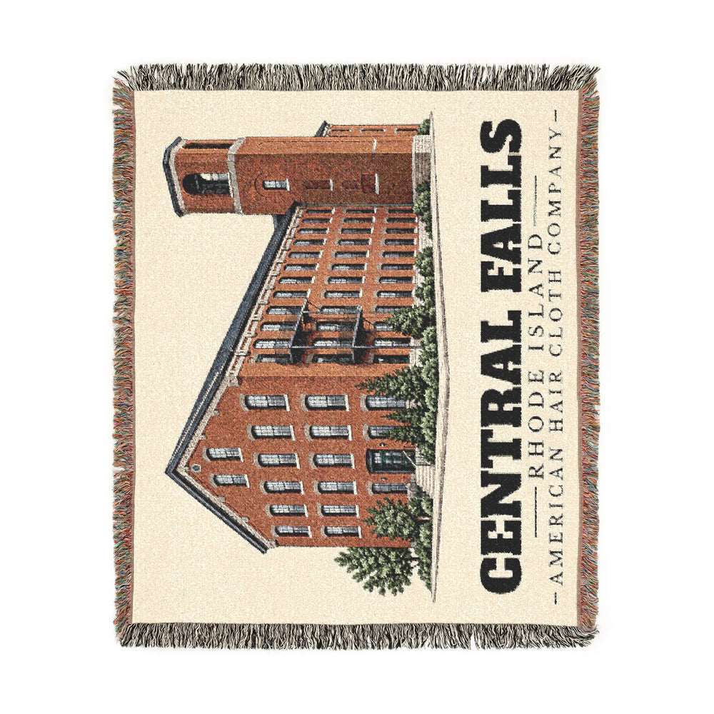 American Hair Cloth Company — Central Falls, Rhode Island woven blanket, product view 2