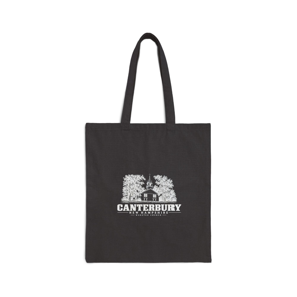 Worsted Church and Hill’s Tavern Natural + Black Heavy Canvas Tote - Merrimack Valley Goods