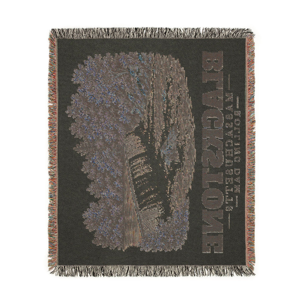Rolling Dam — Blackstone, Massachusetts woven blanket, product view 4