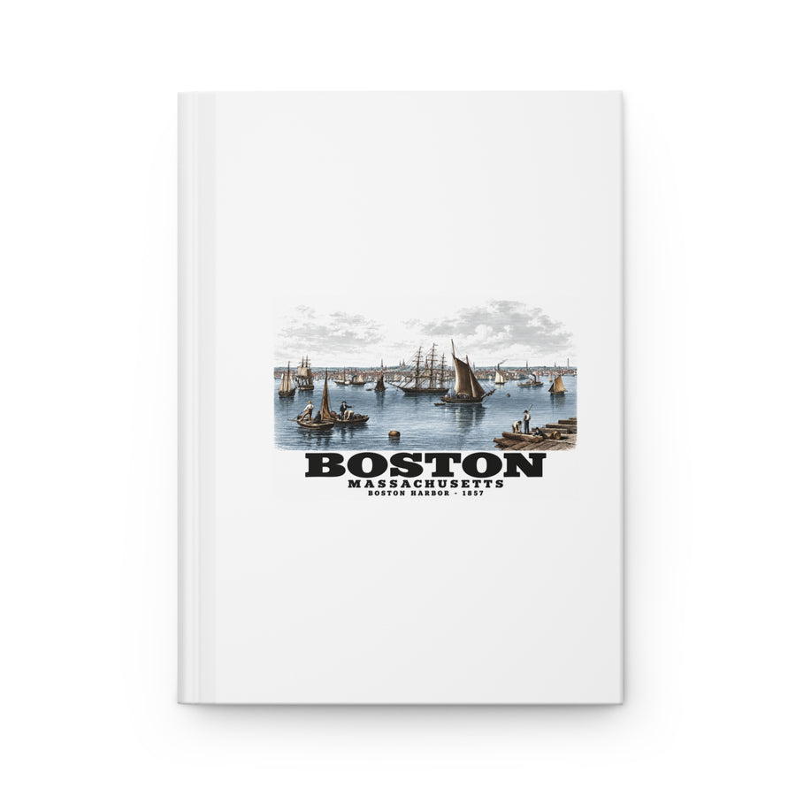 Boston Matte Hardcover Journal - Boston Harbor