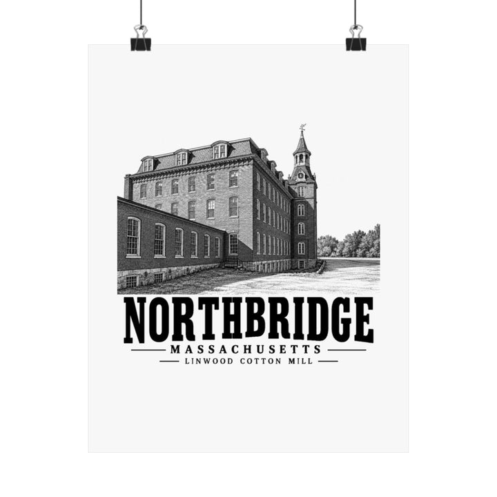Northbridge Linwood Cotton Mill 11 x 14 in Matte Poster - Default - front product view