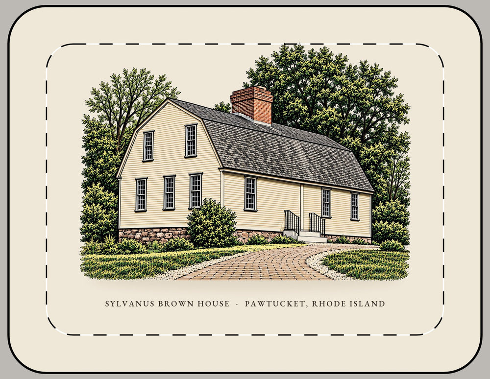 Pawtucket Sylvanus Brown House Laptop Sleeve