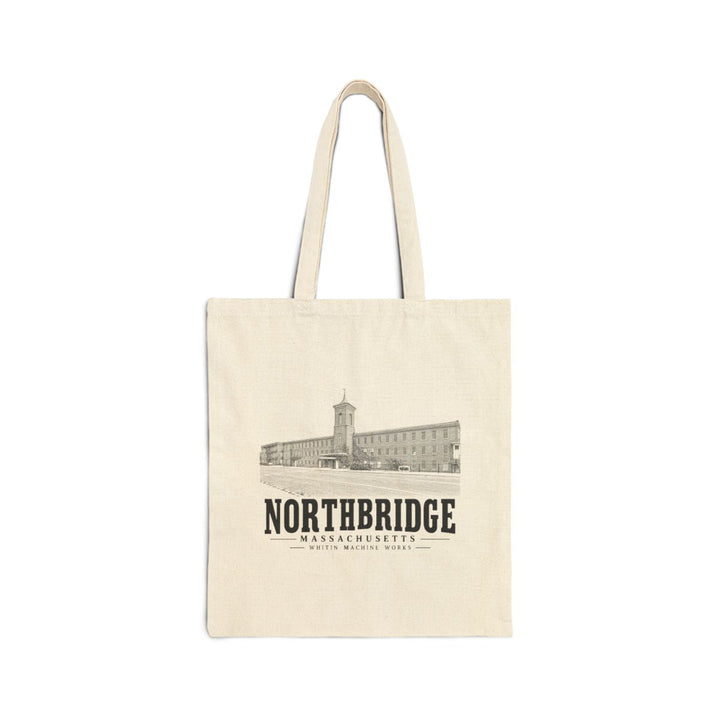 Northbridge Whitin Machine Works Heavy Canvas Tote - Natural - front product view