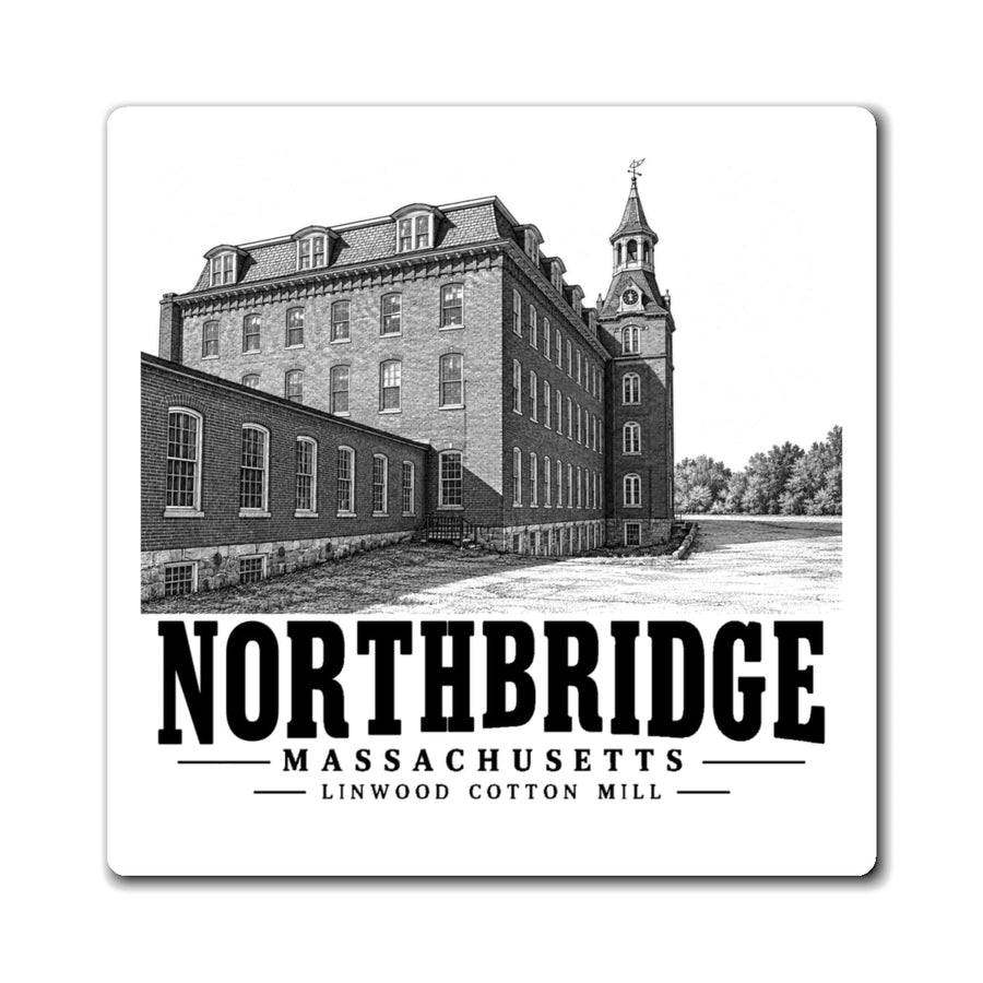 Northbridge Linwood Cotton Mill 4 in Magnet - Default - front product view