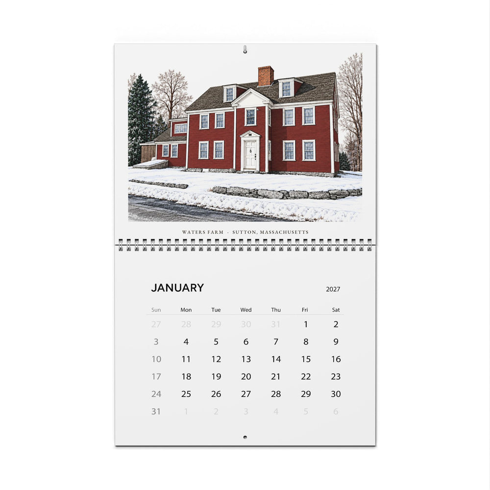 The Blackstone Valley Collection — 2027 Wall Calendar