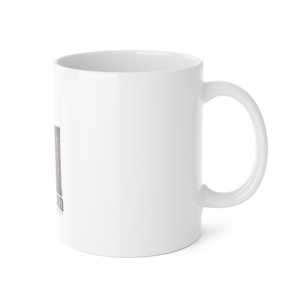 Illustrated Assabet Woolen Mill in Maynard on ceramic mug